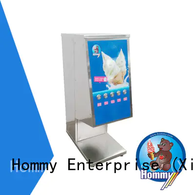 Hommy great efficient ice cream blender factory for frozen drink kiosks