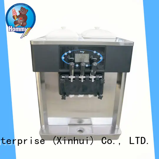 Hommy strict inspection commercial frozen yogurt making machine automatic for smoothie shops