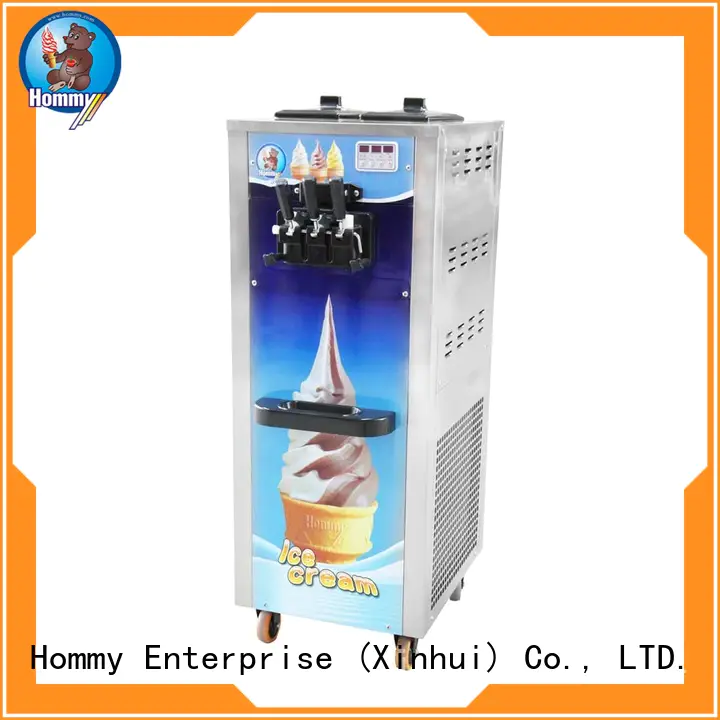 Hommy unreserved service ice cream machine price for food shop
