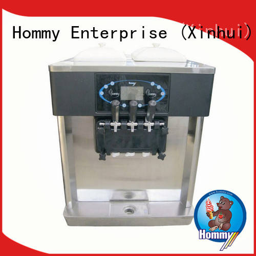 Hommy competitive price frozen yogurt ice cream machine commercial hm706 for smoothie shops