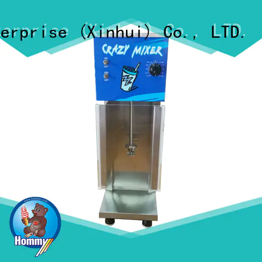Hommy 5 star reviews ice cream blender supplier for ice cream stands