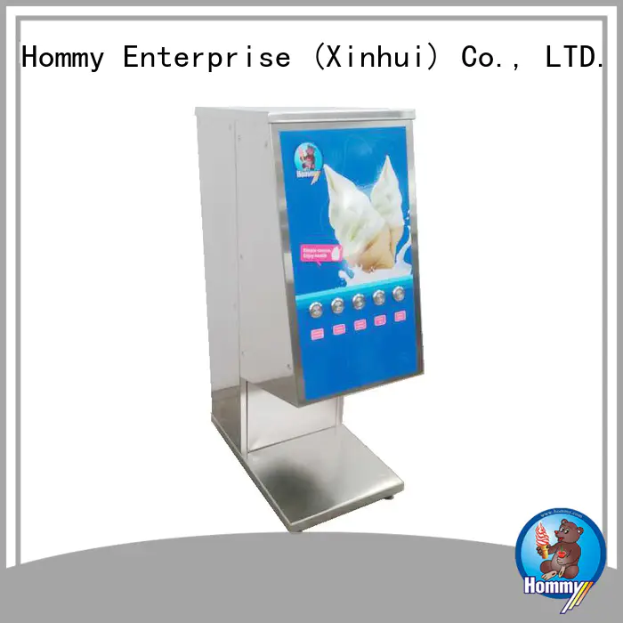 Hommy delicate appearance ice cream blender machine wholesale for ice cream stands
