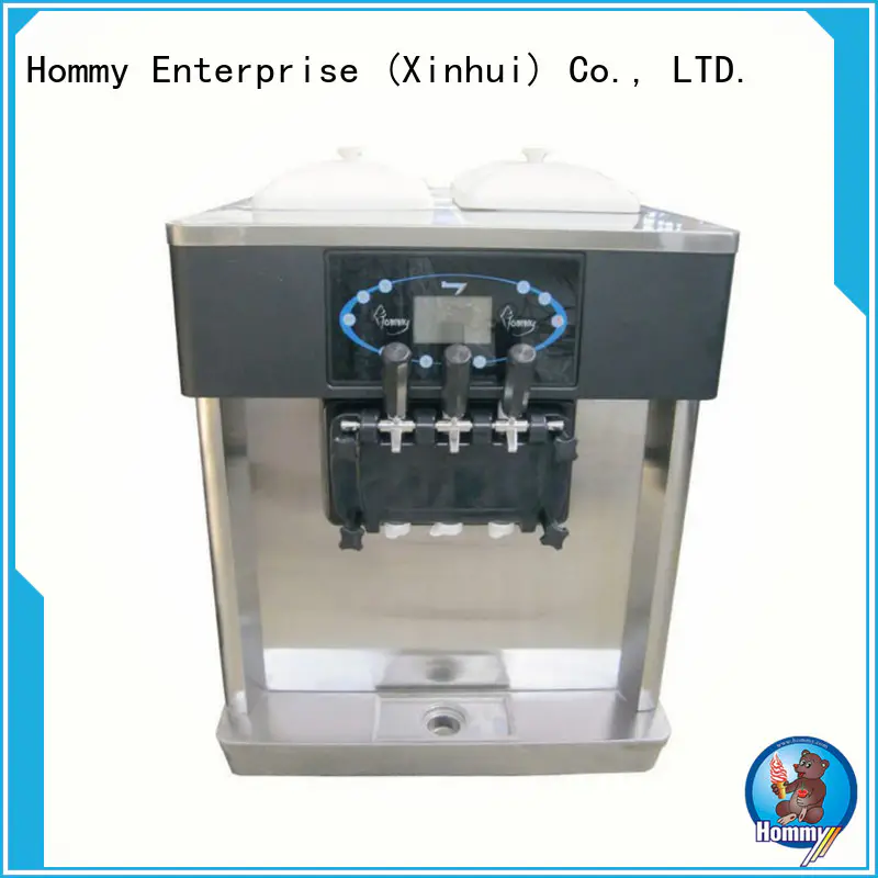 Hommy strict inspection ice cream machine for sale supplier for smoothie shops