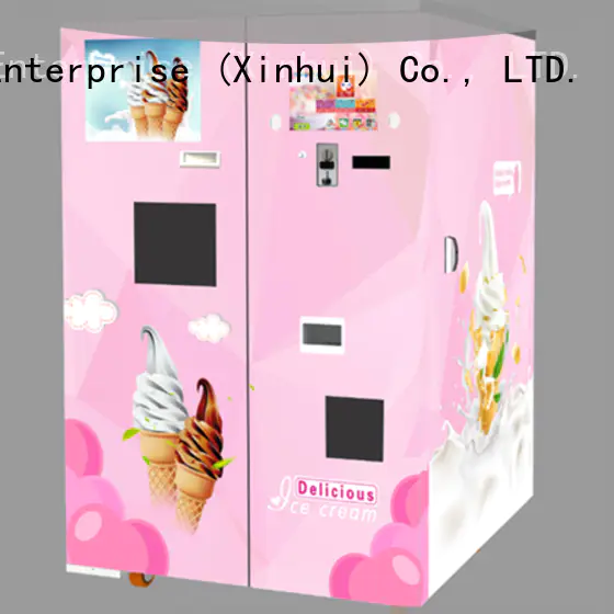 Hommy most popular ice cream vending machine supplier for hotels