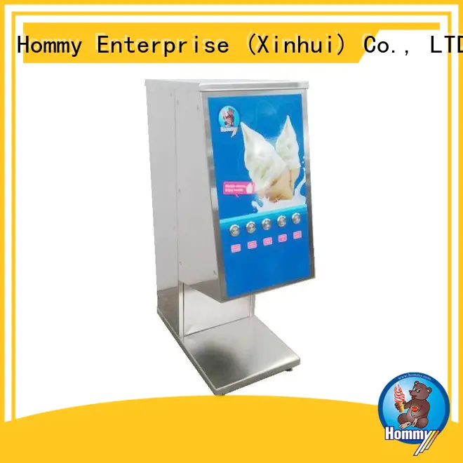 Hommy high quality mcflurry machine manufacturer for ice cream stands
