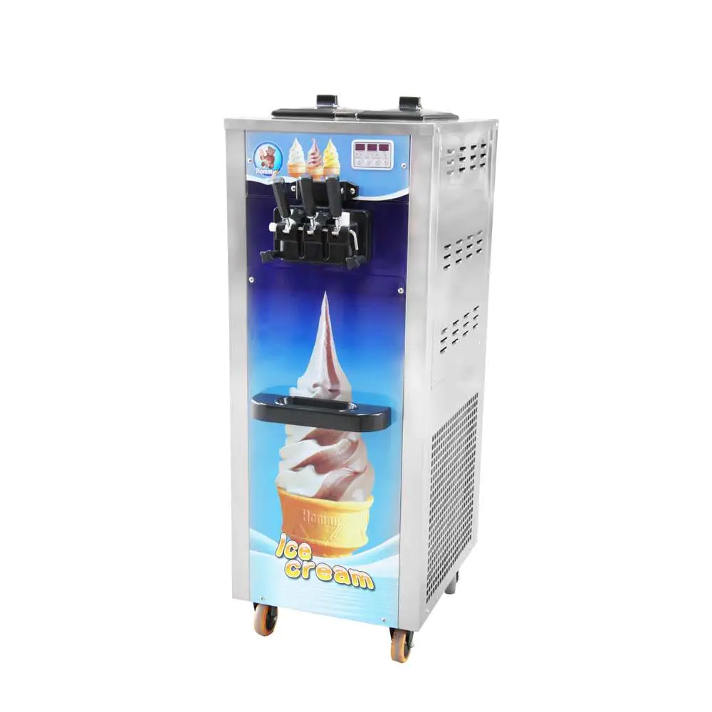 Popular Fruit Soft Serve Ice Cream Machine Factory Equipment