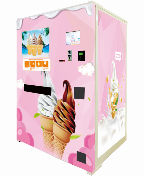 Hm736s Buy Yummy Ice Cream Self Serving Machine For Many Locations