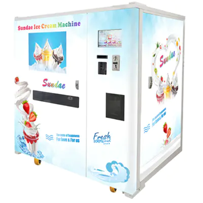 Hm931s Sundae Ice Cream Self Vending Machine Factory Cheap Cost