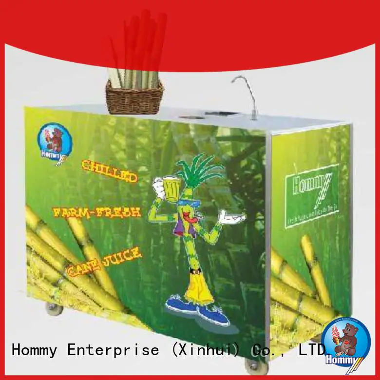 Hommy new sugarcane juice extractor manufacturer for supermarket