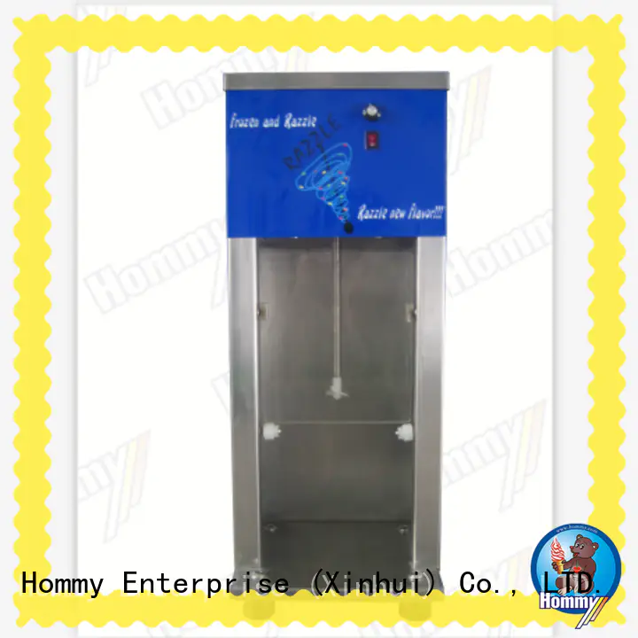 Hommy high quality blizzard machine manufacturer for bakeries