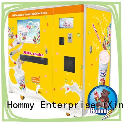 Hommy top vending machine ice cream wholesale for hotels