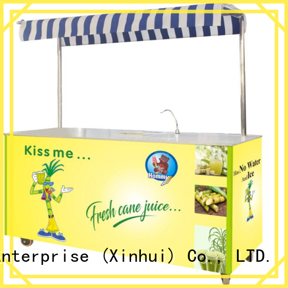 Hommy hygienic sugarcan juice machine manufacturer for supermarket