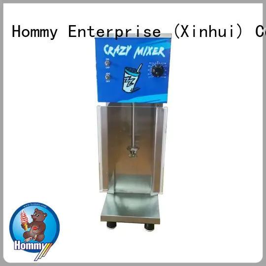 Hommy great efficient ice cream blender machine factory for frozen drink kiosks