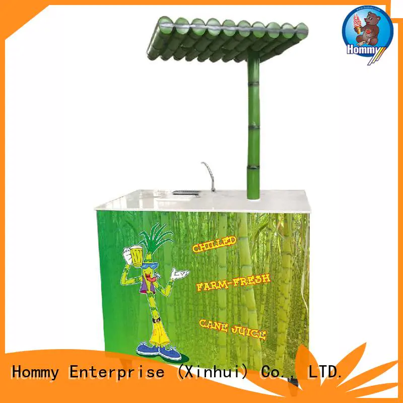 Hommy professional sugarcane juicer solution for supermarket