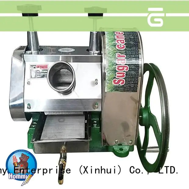 Hommy professional sugarcane juice extractor wholesale for food shop