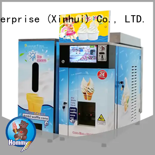 Hommy top vending machine supplier wholesale for beverage stores