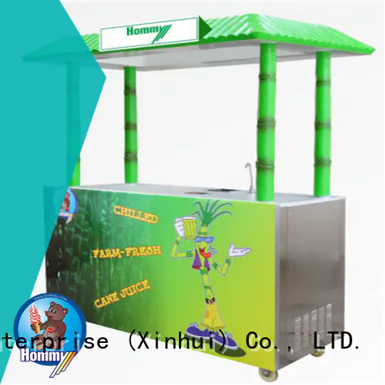 Hommy hygienic sugarcane juice extractor supplier for supermarket
