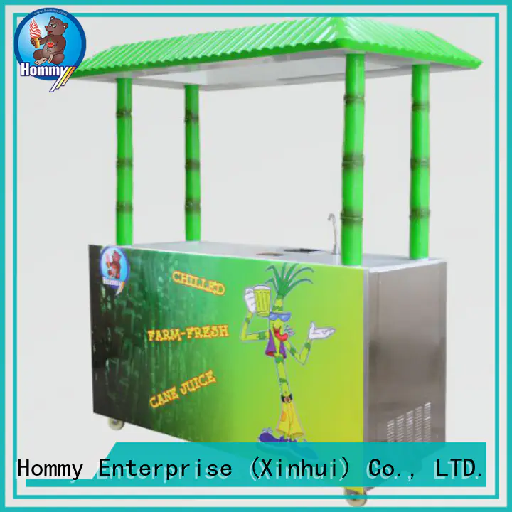 Hommy new sugarcan juice machine wholesale for food shop