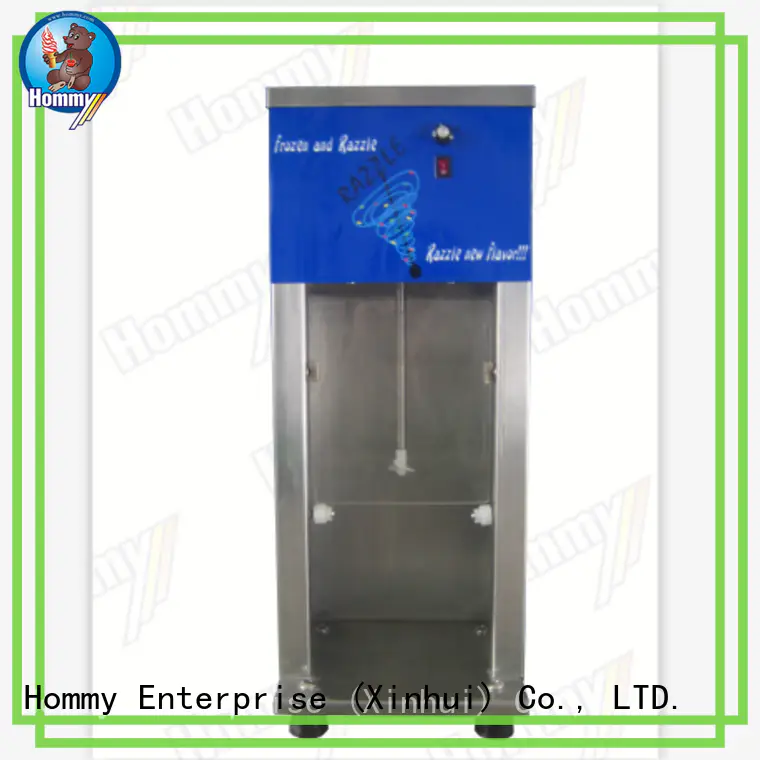 Hommy high quality blizzard machine supplier for ice cream stands