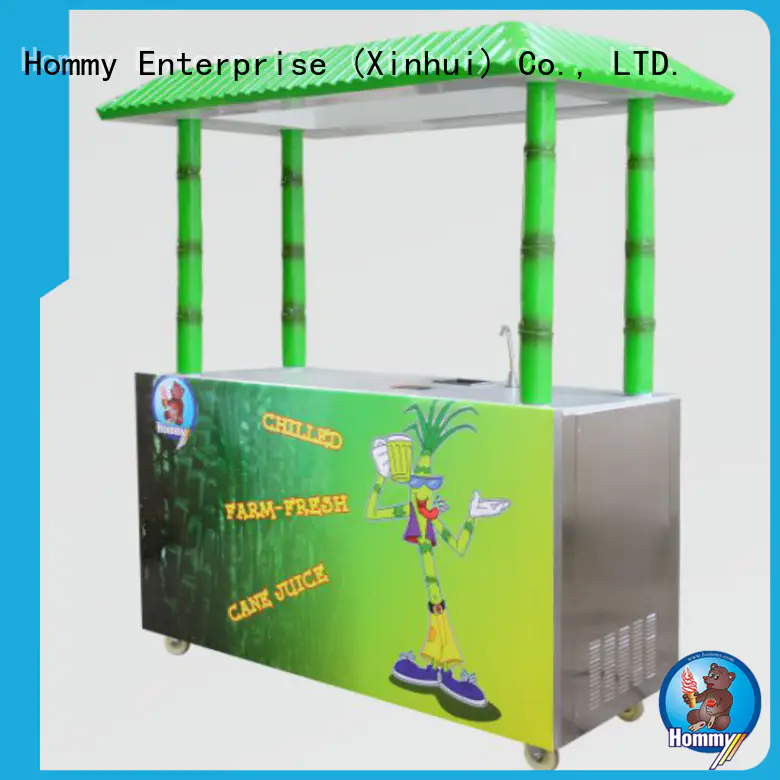 Hommy professional sugarcane extractor manufacturer for food shop