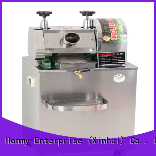 Hommy unrivaled quality sugarcane juice extractor factory