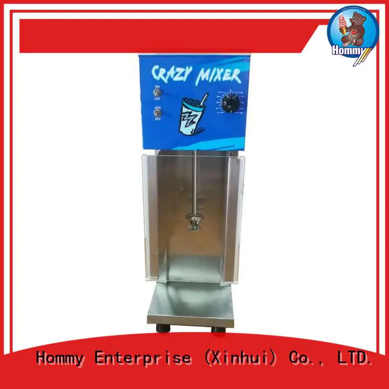Hommy delicate appearance mcflurry machine factory for convenient stores