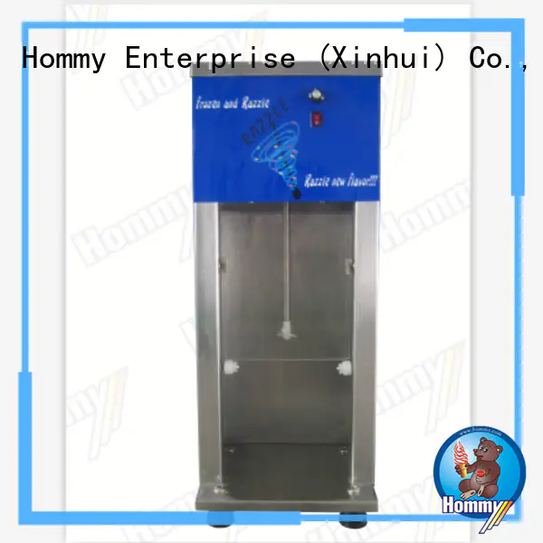 Hommy great efficient ice cream blender machine factory for frozen drink kiosks