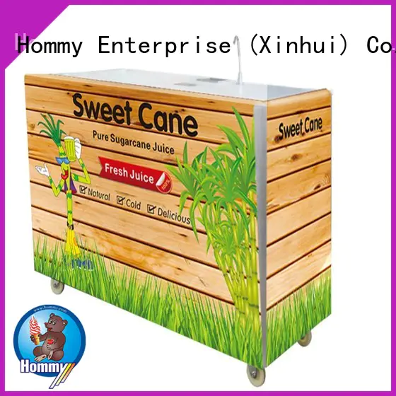 Hommy professional sugarcane extractor manufacturer for snack bar