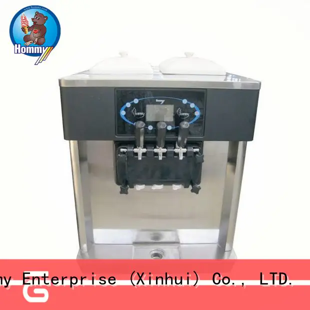 Hommy hm706 ice cream machine price supplier for smoothie shops