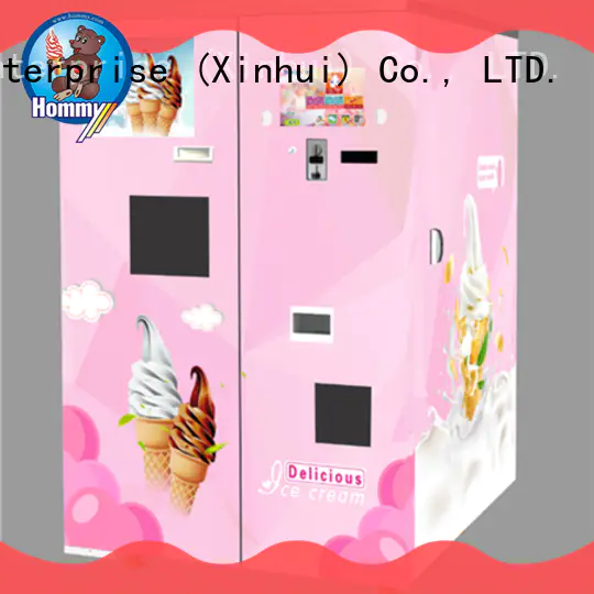 Hommy most popular vending machine ice cream supplier for restaurants