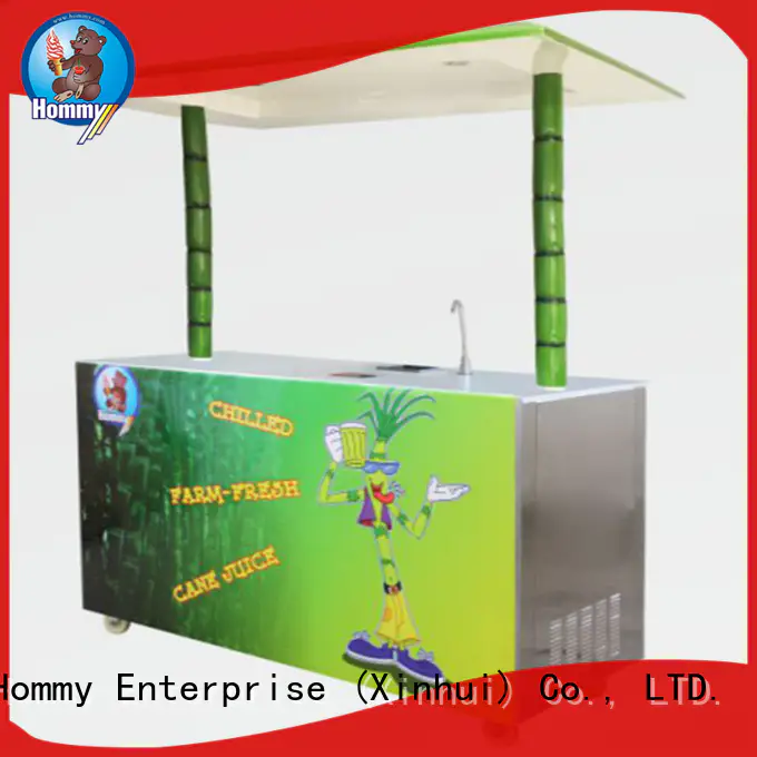 Hommy unreserved service sugar cane juicer machine manufacturer for food shop